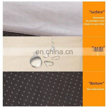 High-quality Memory Foam Dog Bed - Removable Cover Pet Bed With Waterproof Inner Cover Polar Bear ALI-GD-PB photo-6