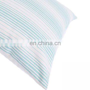 Decor White and Green Striped Poly Chenille Cushion Cover photo-5