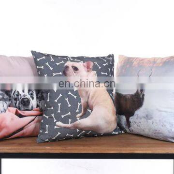 Ins Sofa Cushion Cute Fox Dog Animal Square Decorative Throw Pillows Case Cushion Covers photo-6