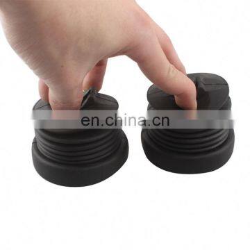 Motorcycle Rubber Fork Cover Gaiters Gators Boot Shock Absorber Black For Harley Touring Shock Absorber FLHX 97-13