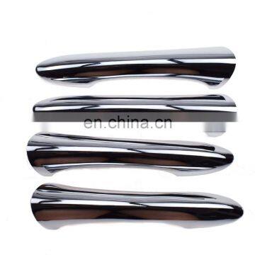 Chrome Car Door Handle Catch Cover Trim Molding For Hyundai Sonata YF I45 11-14 photo-2