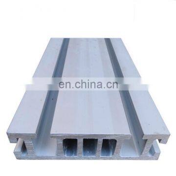 Extruded Metal Slide Parts Aluminium Double U Profile photo-2