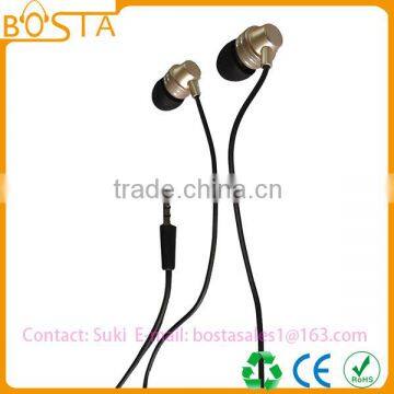 March madness sales in season hot stylish music hifi gold polishing earphones