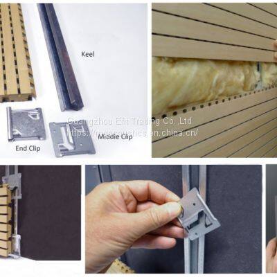 Grooved Acoustic Board