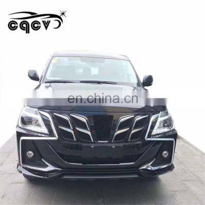 cool facelift body kit for nissan Patrol Y62 car bumper kit