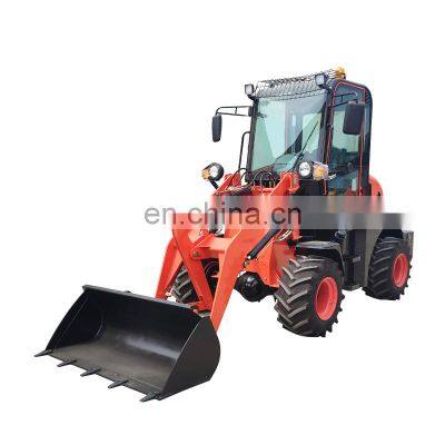 High Productivity Generic 910 New Mini Wheel Farm Loader Garden Articulated Mini Loader For Sale photo-5