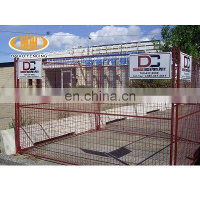 popular galvanized  canada temporary fence panel  for construction