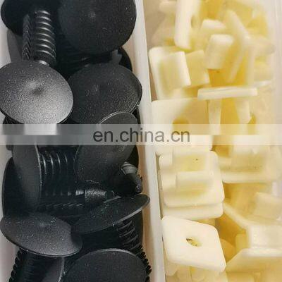 150pcs Auto Fastener Clip Car Body Fender Push Retainer Pin Rivet Clips Bumper Door Trim Panel Retainer Fastener Kit