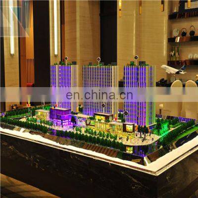 Great Maquette ,2d Autocad Drawings Service With Scale Model With LED Lidghts for Real EState photo-2