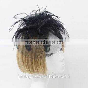 Wholesale Fashionable Feather Wedding Hats For Women Fascinators photo-3