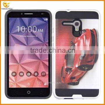 custom print hard plastic case for alcatel one touch fierce xl 5054