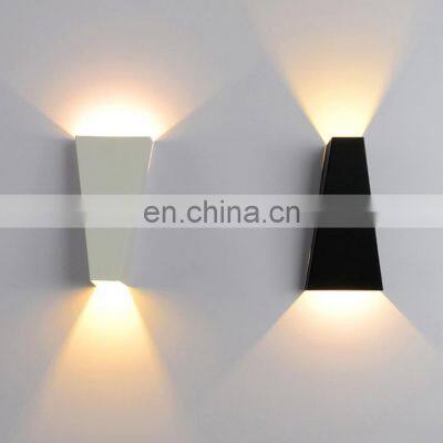 Modern and Simple Outdoor Rainproof Aluminum Led Wall Lamps for Decoration