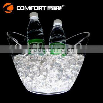 Boat shape rechargeable light up ice bucket