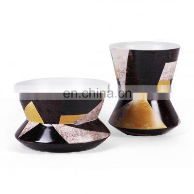 Decal Luxury Modern Ceramic Decoration Large Flower Pot For Home photo-2