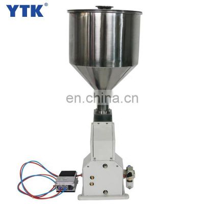 China Small Vertical Desktop Pneumatic Paste Ointment And Liquid Filling Machines