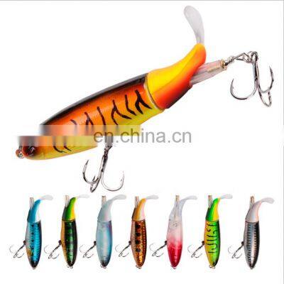 1Pcs Propeller Tractor 15g 35g Hard Bait Floating Water Pencil Outdoor Topwater Whopper Plopper Fishing lure