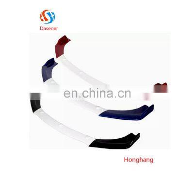 Honghang Factory Manufacture Auto Parts Customized Color Universal Front Bumper Lips Front Lip Universal For Sedan Coupe Cars