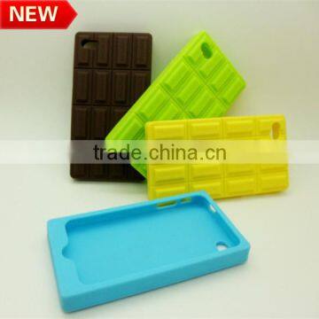 new promotion chocolate silicone mobile phone case new products