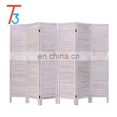 Folding Wooden Decorative Screen Room Divider photo-4