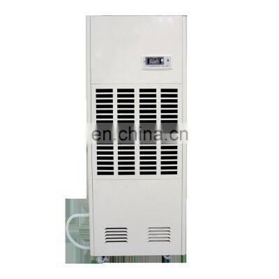 220Volt 168L Oem Single Phase Refrigerant Industrial Dehumidifier With Movable Wheels