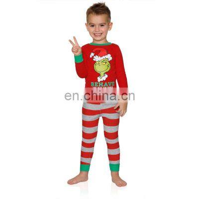 Personalized Red Women Plus Size Kids Matching Wholesale Family Christmas Pajamas photo-4