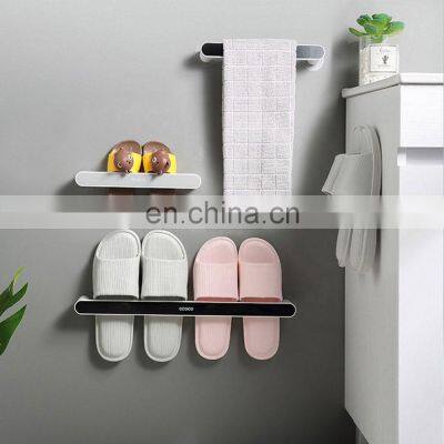 Wall Mount Plastic Slipper Rack for Living Room photo-2