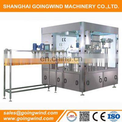 Liquid automatic rotative filling machine auto juice drinks soya milk spout pouch filling capping machinery cheap price for sale