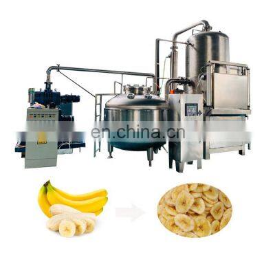 Good quality vacuum frying machine fruit slice frying machine with CE