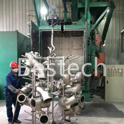 Steel Rod Surface Cleaning Shot Blasting Machine