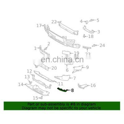 OEM LR129426 LR129425 Front Bumper Air Deflector Spoiler for Land Rover New Defender photo-2