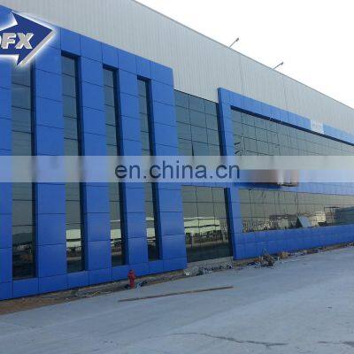 High Rise Structural Steel Section Prefabricated Steel Building for Supermarket Shopping Mall