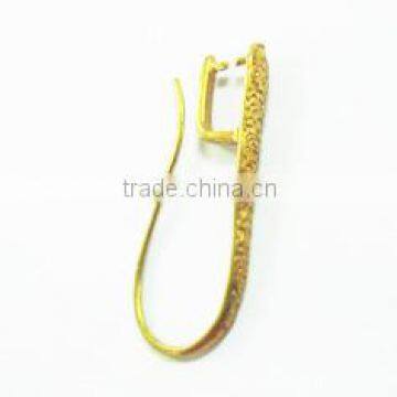 brass ear posts jewelry accessory finding earring