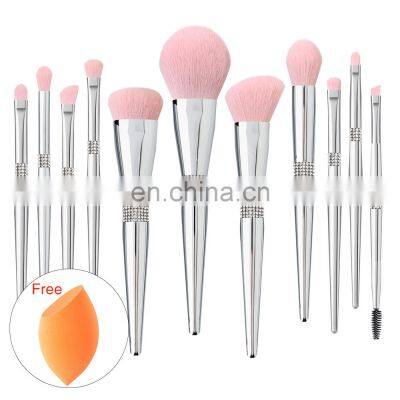 2022 New High quality Makeup Brushes Private Label 10 Pieces eye shadow brush set wholesale price factory provide