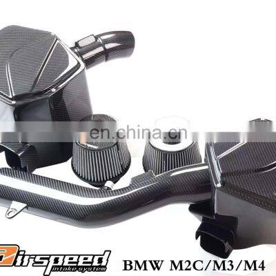 Factory Price Custom Made Dry Carbon Fiber Air Intake Kit For BMW M2C,M3,M4
