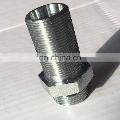 Hydraulic Fitting Pipe Thread Connecting Straight Pipe Fitting High Quality OEM ODM Adapter
