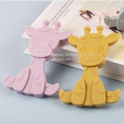 Factory Customize Soft Kids Teething Toys Safety Bpa Free Food Grade Silicone Baby Teether