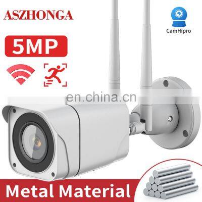 5MP Wireless Wifi Security IP Camera CCTV Night Vision Outdoor Home Surveillance Cam Two-way Audio IR Night Vision CamHipro photo-2