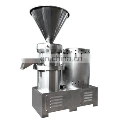 automatic peanut butter making machine circulating tube grinding equipment cow bone paste grinding machine