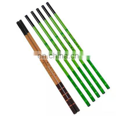 Wholesale bamboo grey gray dark blue color  fly fishing rod from China factory plant manufacturer OEM ODM