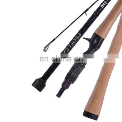 wighteless carp fishing rod 2 section hunting black fishing rod  fly fishing rod