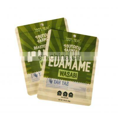 Customized Matt Printing Three Sides Seal Bag Food Packaging Pouch Bag With Window/zipper photo-5