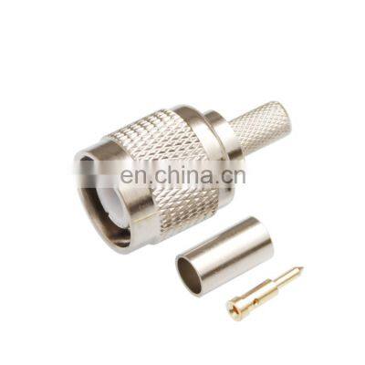 TNC-J-3 TNC Male Connector, TNCJ-3 TNC for RG58/RG142/RG223/SYV50-3 Cable