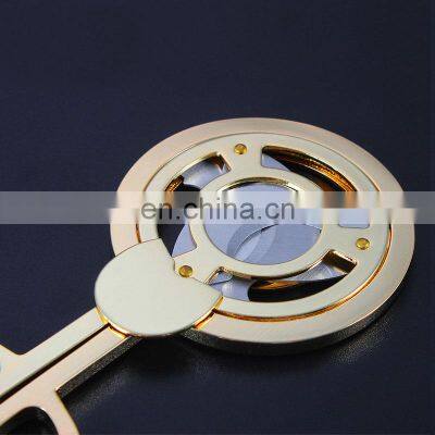 Top Rated Supplies Metal Tabletop Wholesale Classic Gold Desk Steel Scissors Logo Cigar Cutter Custom photo-5