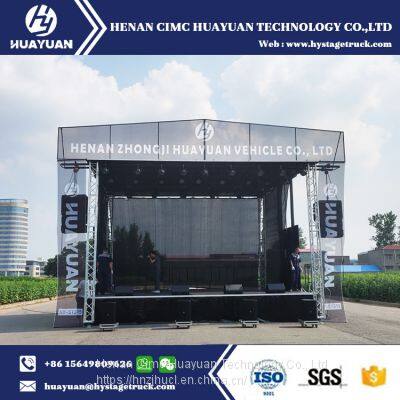 HUAYUAN ST315 Hydraulic Portable Events Stage Trailer photo-3