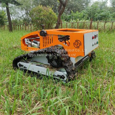 remote control grass cutter, China remote controlled grass cutter price, robot lawn mower for hills for sale