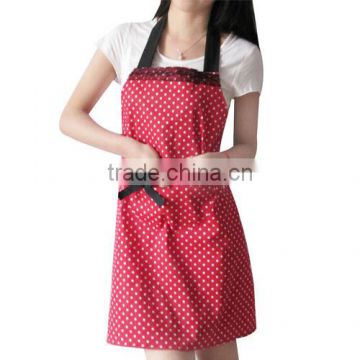 Customized Design Cooking Apron, Cotton/Polyester Kitchen girl/women Apron made china