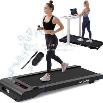 office Under Desk Treadmill Walking Pad Folding Treadmill for Home Gym LED Display Ultrasonic Sensors