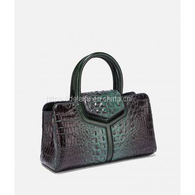 Hot-selling Alligator Print Female Handbag Fashion Design Bag photo-3