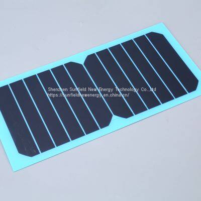 7W 6.6V high efficiency mono flexible solar panel