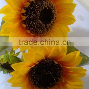 Artificial mix color blossom sun flowers